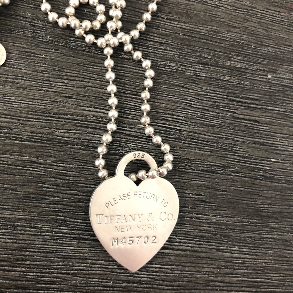 Original Tiffany & Co chain pendant necklace
